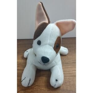 7" Vintage 1998 WISHBONE Dog Beanie Plush Jack Russell B12